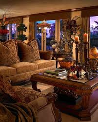 Luxury Interior Design In Rich Jewel Tones By Perla Lichi And Check Out The View In The Windows Tuscan Living Rooms Tuscany Decor Mediterranean Home Decor