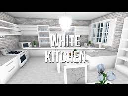 Roblox Welcome To Bloxburg White Kitchen Youtube House Design Kitchen House Design Kitchen Design