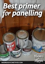 The Best Primer For Panelling Madness Method Best Primer Paint Stained Wood Painting Wood Paneling