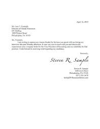 Template Letter Unsuccessful Job Interview New Sample Thank You ...