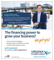 Virginia credit union has been open since 1928. Monday September 10 2018 Ad Virginia Credit Union Style Weekly