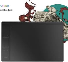 Give your artistic hand a powerful creative tool to draw with! Turcom Pro Ergonomic Drawing Tablet Graphic Capture Pen