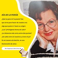 ✨💫 Hui celebrem el Dia de la Poesia amb els versos de Maria Beneyto, una  de les nostres poetes més prominents del segle XX 🪄 Recorda que este 2025  celebrem l'Any Maria