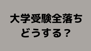 大学受験で全落ちしたらどうする 親が取るべき行動も教えます ヤバイ大学受験blog