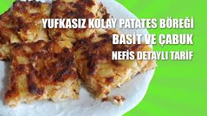 yufkasiz kolay patates boregi tarifi anne isi kolay tarif yemek patates gida
