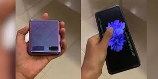 Samsung Galaxy Z Flip leaks in first ...