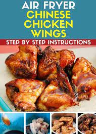 Air Fryer Chinese Chicken Wings Recipe Chinese Chicken Wings Air Fryer Recipes Chicken Chicken Wings