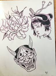 Truly, an art that is in you! On Twitter Japanese Style Tattoo Designs Original Designs Not My Own