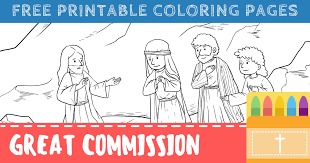 There are multiple ways to create custom coloring pages with rapid resizer. The Great Commission Coloring Pages Free Printables Connectus