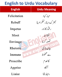 English Vocabulary Words With Urdu Meaning Pdf Download In 2020 English Vocabulary Words Vocabulary Words Vocabulary