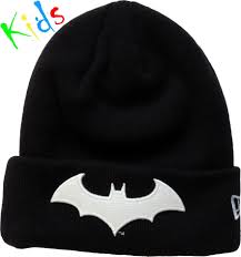 New Era Kids Nba Glow In The Dark Character Beanie Black With The Batman And The New Era Glow In The Dark Cuff Logo 39 S New Era Kids Black Beanie Beanie