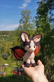 Bat Dragon Crochet Animal Bat Dragon Plush Me Pets Etsy Crochet Animals Unicorn Plush Crochet Toys