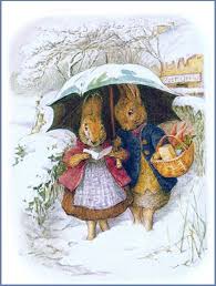 Beatrix Potter - Bunnies in Winter | Beatrix potter illustrations ...