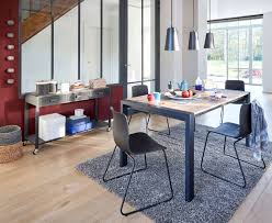 Adoptez La Table Rectangle Camden Pour Passer Un Moment Convivial En Famille De Plus E Deco Salle A Manger Mobilier De Cuisine Decoration Industrielle Salon