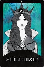 She likes designer clothes, luxury holidays and the best furnishings in her home. Inspirational Tarot Queen Of Pentacles Tarot Card Inspirational Tarot