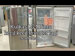 Kebutuhan akan mesin pendingin di zaman yang serba digital ini memang tidak dapat dihindari. Lg Kulkas 1 Pintu Inverter Lemari Es Irit Dan Anti Bunga Es Youtube