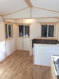 Our larger lean to shed plans come with a low slope 2 in 12 pitch roof design. 10 X12 Tiny Garden House Cottage