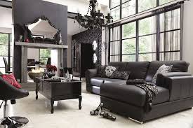 Grey colored room with laminate flooring, media system, sitting place, dining and luxury gothic beautiful furniture and decor items for the bedroom. 17 Delicious Gothic Living Room Ideas In 2021 Houszed