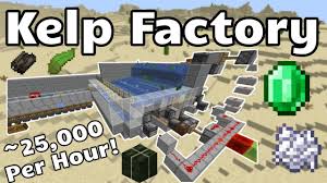 As minecraft continues to grow and change, old articles can be updated with all the new information. Kelp Factory For Easy Xp Bone Meal Emeralds Kelp Blocks Minecraft Java 1 16 Snapshot Youtube