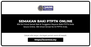 Check spelling or type a new query. Cara Semakan Baki Ptptn Online Tunggakan Terkini