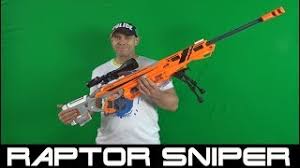 However, due to the higher weight of the darts, the range is less compared to standard elite darts. Nerf Raptorstrike Sniper Kit Hard Range Tuning Feder Einbau Deutsch German Youtube