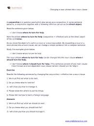 The students will ask their teacher when the final exam. Changing A Noun Phrase Into A Noun Clause