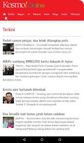 Kerana 'headline' yang mereka gunakan. Kosmo Online For Android Apk Download