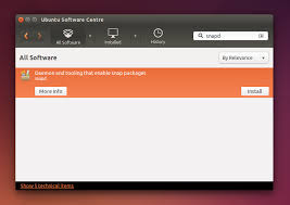 Installing Snap On Ubuntu Snapcraft Documentation