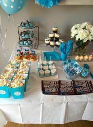 New Baby Shower Snacks Ideas Kids Ideas Baby Shower Snack Table Baby Shower Snacks Boy Boy Baby Shower Food