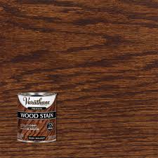 Wood stains make furniture attractive, especially when it can help expose the wood grains. Varathane 1 Qt Dark Walnut Premium Fast Dry Interior Wood Stain 266167 The Home Depot