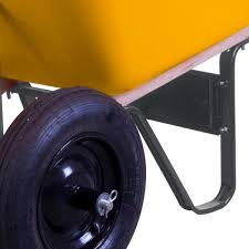 A wide variety of true temper wheelbarrow options are available to you, such as pneumatic wheel. True Temper 8 Cu Ft Poly Wheelbarrow With Dual Wheels Rp8m10 The Home Depot