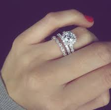 Beautiful Diamond Ring Stack Diamond Engagement Ring With Mix And Match Diamond Bands Beautiful Diamond Rings Stackable Rings Wedding Stacked Engagement Ring