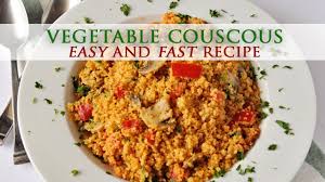 Cooking couscous is so easy. Easy Recipe For Vegetable Couscous How To Cook And Make Couscous Youtube