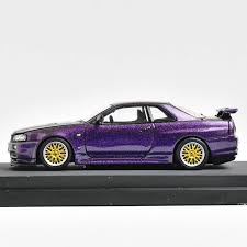 CoolART CA 1:64 GTR R34 Diecast Model Car - AliExpress