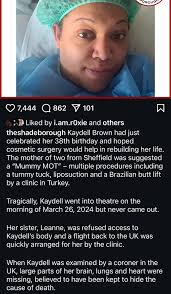 In partnership with KFF Health News, NBC News reviewed more than 200  lawsuits against cosmetic surgery chains which include allegations of  disfiguring injuries and deaths. Patient Erin Schaeffer says after she went