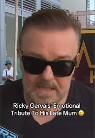 Ricky Gervais Funeral Mom