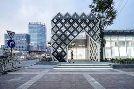 Hopson Showroom Latitude Exterior Design Architecture Facade Architecture