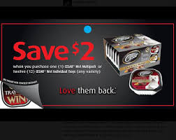 Cesar Coupons Save 7 Off Cesar Wet Trays Dog Food Dog Food Coupons Dog Food Recipes Coupons Canada
