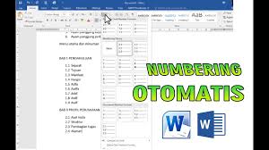 Cara Mengaktifkan Atau Menonaktifkan Numbering Otomatis Youtube