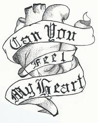 Bring Me The Horizon Can You Feel My Heart Album Can You Feel My Heart Lyric Art Bring Me The Horizon Music Tattoo Designs Music Heart Tattoo Heart Tattoo