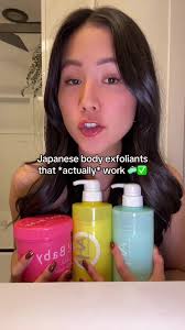 Japanese body exfoliants 🧼✨ #japaneseskincare #jbeauty #jbeautyskincare  #bodyexfoliation #chemicalexfoliant #exfoliant #physicalexfoliation  #bodywash #bodywashes #asianskincare ...