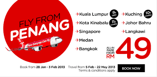 The cheapest flight from penang to kuala lumpur airport was found 56 days before departure, on average. Airasia Promotions January 2013 Klia2 Info