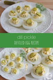 Dill Pickle Deviled Egg Recipe In 2020 Deviled Eggs Recipe Deviled Eggs Egg Recipes