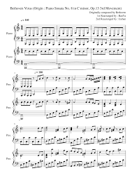 Can a computer virus infect another computer virus? Bethoven Virus With 2 Piano Sheet Music For Piano Piano Duo Musescore Com