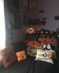 1 508 Likes 24 Comments Hallowedspirits On Instagram Goodnight Is Mine Halloween Bedroom Decor Halloween Bedroom Halloween Room Decor