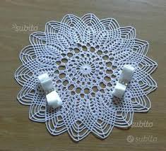 Maybe you would like to learn more about one of these? Centrino Di Cotone Bianco All Uncinetto Arredamento E Casalinghi In Vendita A Mantova