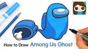 Scary drawings demon drawings cute drawings drawing sketches pencil drawings drawing ideas drawing tips easy but cool drawings bear drawing. How To Draw Among Us Broken Body And Ghost Youtube