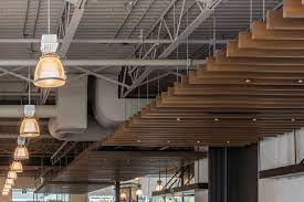 Deerfoot City Ceiling Design Commercial Design Baffle Ceiling