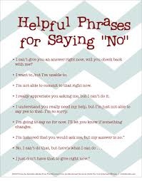 Free Printable Helpful Ways To Say No Ways To Say Said Writing Skills Quotes