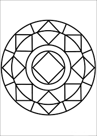 Dibujos Para Colorear Mandalas 39 Simple Mandala Mandala Coloring Mandala Coloring Pages